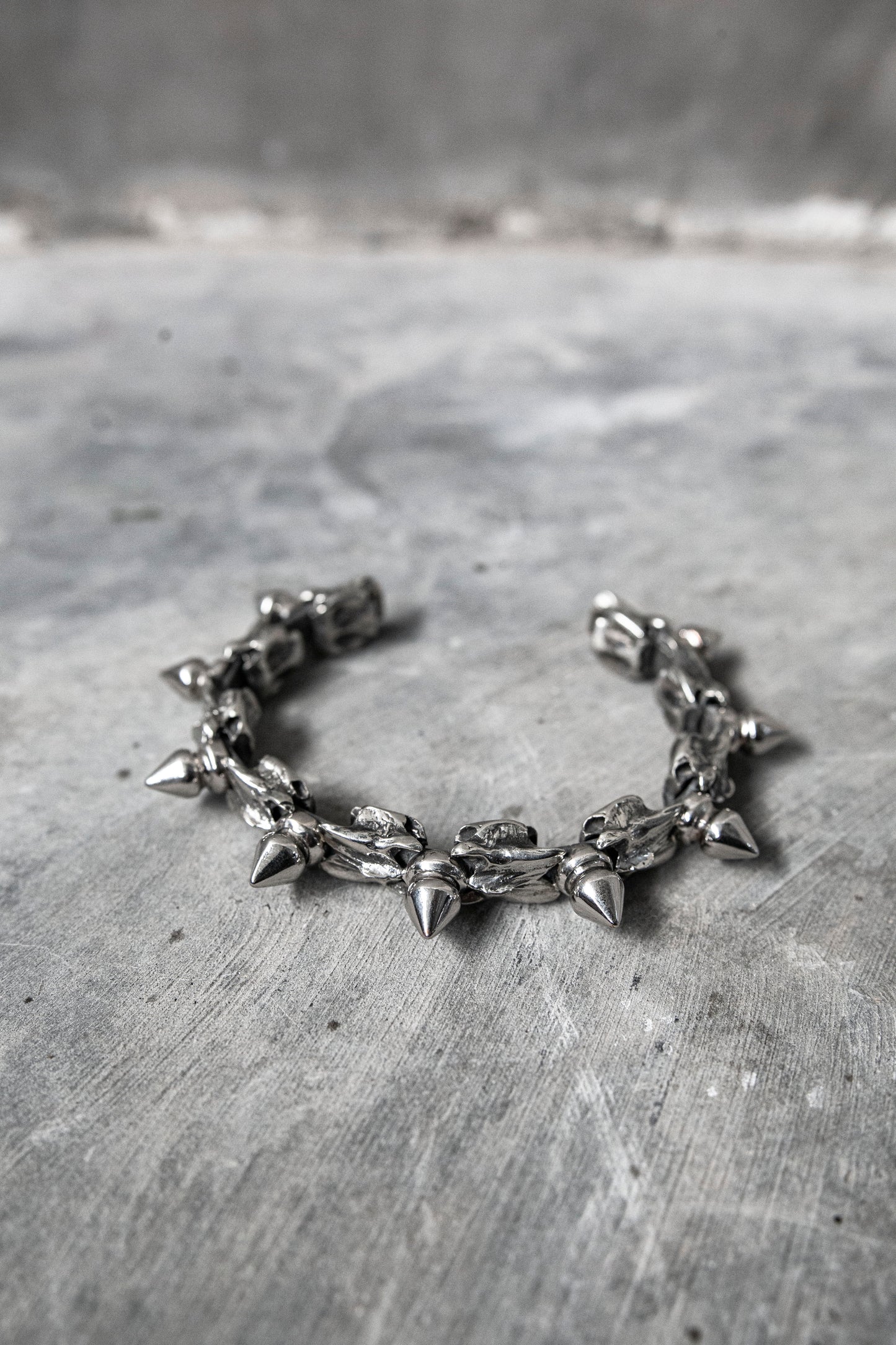 Vertebrae Spike 1.0 Metal Bracelet